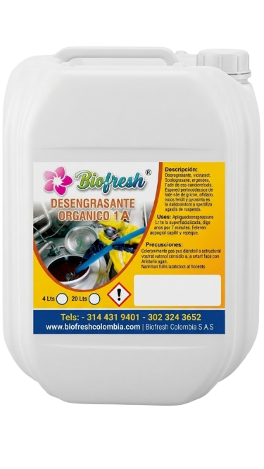Desengrasante Orgánico 1A (Garrafa 20 litros)