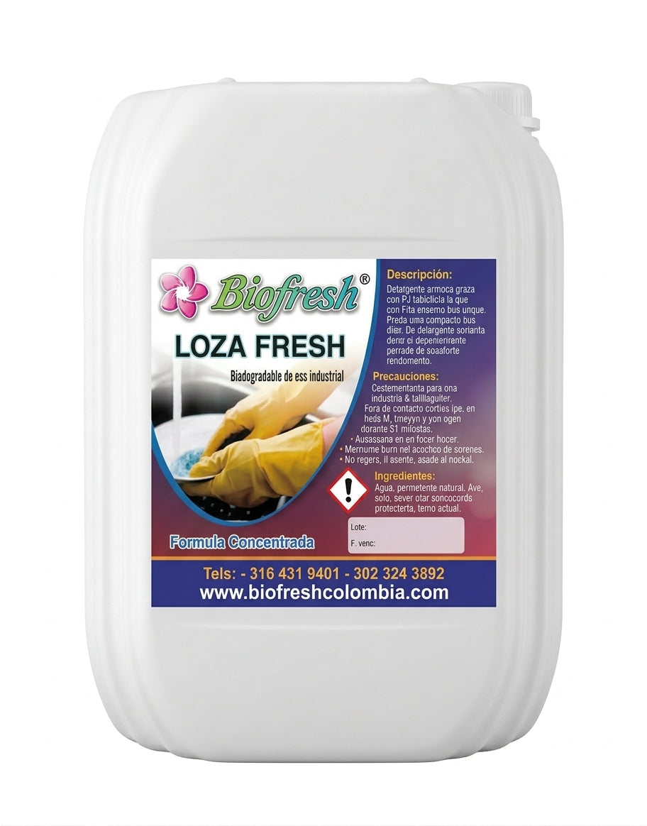 Jabón lava loza industrial