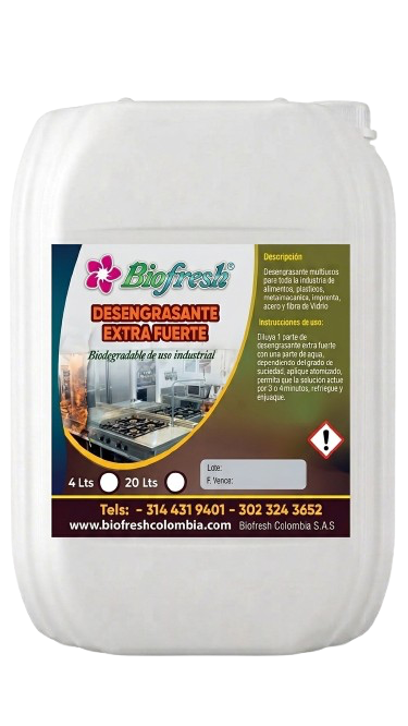 Desengrasante Extra Fuerte (Garrafa 20 litros)
